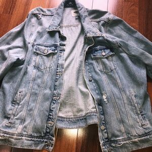Ripped Jean Jacket!